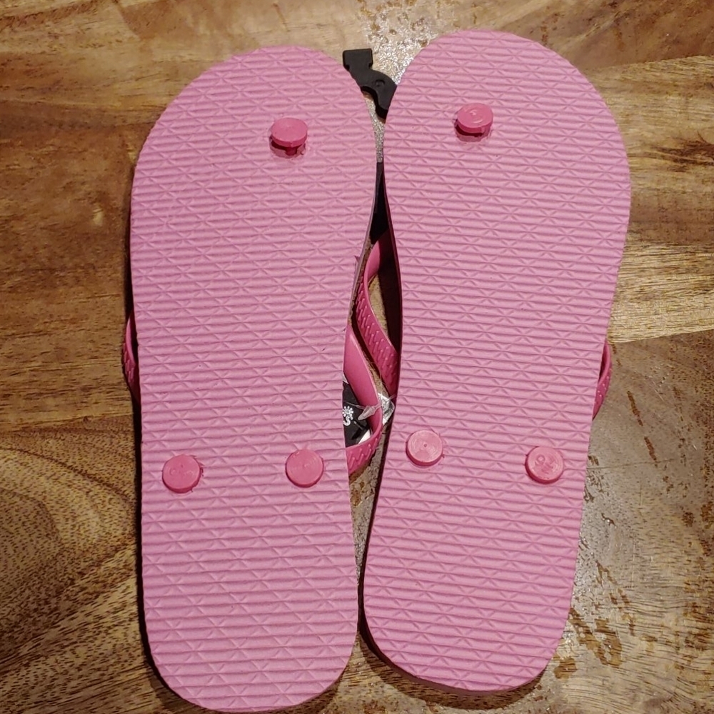 NWT 2/$10 dELiA*s Poka Dot Flip Flops - Picture 2 of 3